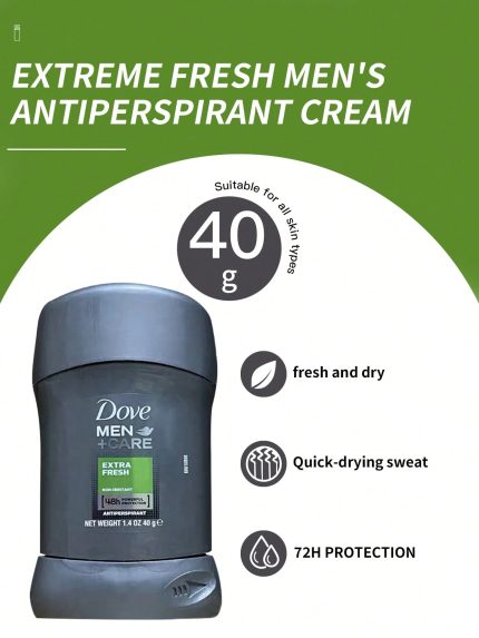 Dove 40g Dove Men's Antiperspirant Deodorant, Extremely Fresh
